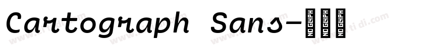 Cartograph Sans字体转换